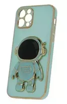 iLike Samsung Galaxy A34 5G Mint Astronaut Case with Kickstand