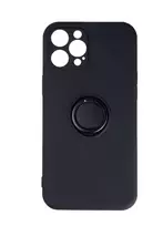 iLike Samsung Finger Grip Case, skirta Samsung Galaxy A13 5G / A04S, juoda