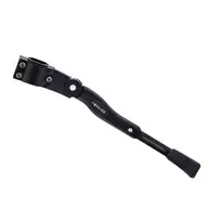 Forever Outdoor Bikes Kickstand - Aliuminio lydinio šoninis stovas 24-29 colių dviračiams, juodas
