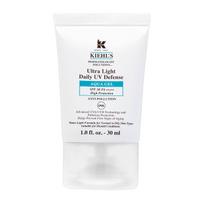 Kiehl´s Kiehl's D.S. Ultra Light Daily UV Defense Aqua Gel SPF50 30ml dermatologinė veido apsauga nuo saulės