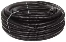INNE KRK-40P-UV/25M Gofruotas vamzdis 25 m Juodas