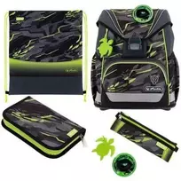 Herlitz UltraLight Plus Wild Panther mokyklinė kuprinė su komplektu