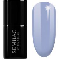 Semilac UV Hybrid Pastel Neons gelinis nagų lakas, stingstantis UV / LED lempos šviesoje atspalvis 603 Summer Sky 7 ml