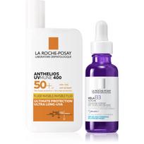La Roche-Posay Bundles Anthelios + Mela B3 rinkinys pigmentinių dėmių korekcijai