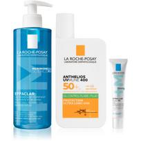 La Roche-Posay Bundles Anti Imperfection Routine rinkinys riebiai, į aknę linkusiai odai