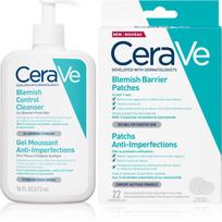 CeraVe Cleansers Blemish Control Cleanser rinkinys probleminei, aknės paveiktai odai