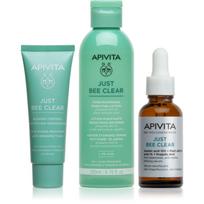 Apivita Just Bee Clear rinkinys riebiai, į aknę linkusiai odai