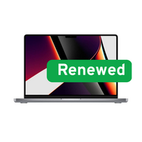 SALE OUT. Apple Renewed Grade B | MacBook Pro | 14 " | 16GB | SSD | 1000GB | Apple M1 Pro 16-core CPU | macOS | Keyboard language English/Russian | 12 month(s)