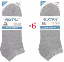 Bixtra Sporto ir laisvalaikio trumpos vyriškos kojinės 1192 , 6 poros