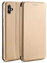 Beline Dėklas Book Magnetic Samsung A04A045 auksinis A04e / M13 5G