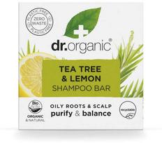 Dr.Organic Dr. organic TEA TREE AND LEMON solid Šampūnas 75 gr