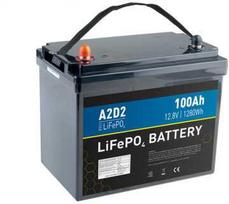 AVACOM A2D2 LiFePO4 akumuliatorius 12.8V 100Ah M8 (75Ah talpos)