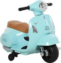 Homcom VESPA Vaikiškas elektrinis motociklas 18-36 mėn. 3 km/val. LED šviesa, Garsas PP plastikas 66,5 x 38 x 52 cm