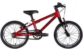 Dviratis AL 16 Leon GO Vbr rėmas-8" raudonas su juodas