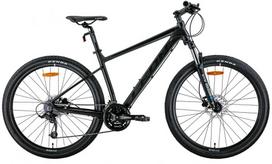 Dviratis AL 27.5" Leon XC-80 AM Hidraulinis užraktas HDD rėmas-20" pilka su juodu (m)