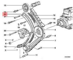 Bmw Spannschiene E36 E34 E39 E38 Originalus 11312243944