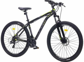 Bicycle 29" Corelli TopVelo Felix 1.3, 18'' frame, juodas–geltona/pilka