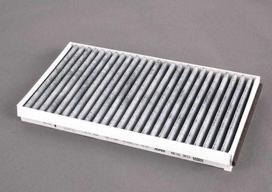 BMW E60 E63 2 salono oro filtrų rinkinys Aktyvinta medžio anglis Gamintojas 64319171858 Originalus