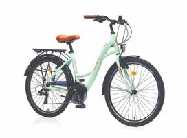 Bicycle Miesto dviratis 26" Corelli Glowie V TopVelo Shimano, 44 cm rėmas (XS–S), žalias