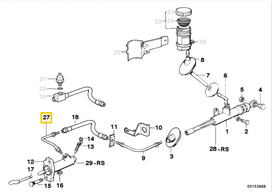 Bmw E34 5 Vamzdis Originalus 21521159617