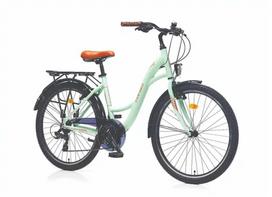 Frame Miesto dviratis 28" Corelli Glowie V TopVelo Shimano, rėmas 44 cm, pilkas