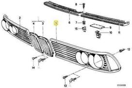 Naujas originalus BMW E23 sedano priekinis žibintas 1848631 OEM