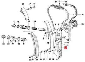 AUTENTIŠKAS NAUJAS OEM BMW E23 E24 E28 Kupė Sedanas Slydimo bėgis 11311306580
