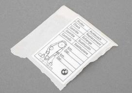 Originalus BMW lipdukas diržo keitimo 3er 5er z1 11311739073 OEM