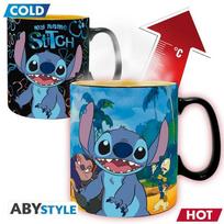 ABYstyle DISNEY Puodelis - Lilo & Stitch| Reaguojantis į karštį 460 ml