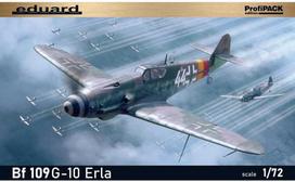 Eduard Messerschmitt Bf 109G-10 Erla ProfiPACK 1/72 plastikinis modelis