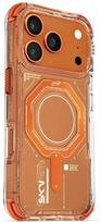 Skinarma Magma Dėklas Apple iPhone 17 Pro Magnetic Charging Oranžinis