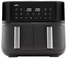Gruzdintuvė Braun TwinCook 3 TD3030 Air Fryer, 2850W - Juodas
