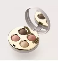 Kiko Milano „Hug Couture Bouncy Mates“ 4 spalvų akių šešėlių paletė, atspalvis 02