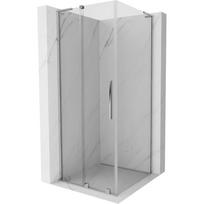 Dušo kabina Mexen Velar L 871-090-090-03-01, kvadratinė, be padėklo, 90 cm x 90 cm x 200 cm, chromo sp./skaidrus