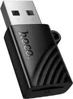 Card reader TF USB-A Hoco HB53 juodas