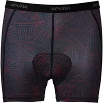 Apatiniai šortai Apura Baselayer Short Pro Comfort vyr. juoda/raudona