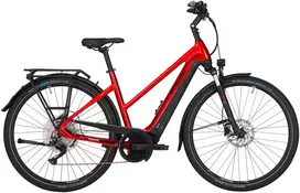 Dviratis 28' elektrinis Pegasus Premio EVO 10 Lite trapez BOSCH Sistema 500wh 10g raudonas