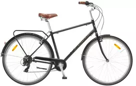 Dviratis 28 CLASSIC DELUXE 7 MEN ALU EQ 28 juodas classic