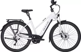 Dviratis 28' elektrinis Bulls Tourer EVO 10 trapez 555Wh baltas