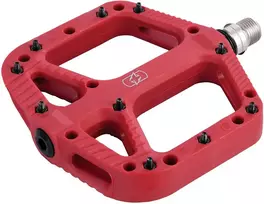 Pedalai OXC Loam 20 Nylon Flat Raudona
