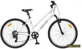 Dviratis 26 CLASSIC LADY SPORT 26 7s 26 baltas classic