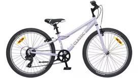 Dviratis 24 CLASSIC STAR 24 7s GIRL 24 lilac classic