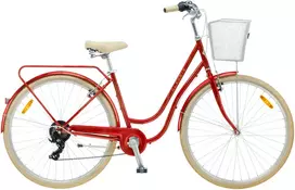 Dviratis 28 CLASSIC DELUXE 7 28 red classic