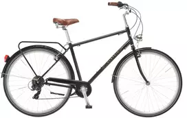 Dviratis 28 CLASSIC DELUXE 7 ALU EQ 28 juodas classic