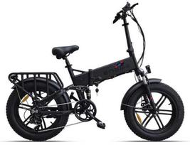 Dviratis 20" elektrinis Engwe Engine X juodas