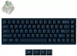 Klaviatūra USB-C Q16 HE 8K/NAVY Mėlynas Q16HW-J1 KEYCHRON