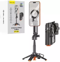 Blavec Selfie Stick Aliuminio Coco PRO Mini P-01 Magsafe Auto pop quadripod + pilot + mocowanie 0,48 m.a (SSCPMP01-MQHB048) juodos spalvos