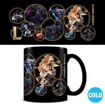 ABYstyle League of Legends Champions puodelis | Reaguojantis į karštį 330 ml