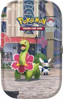 The Pokemon Pokemon TCG: Mega Evolution - Lumiose City Mini Tin - Meganium & Meowstic