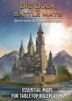 Loke Battlemats Loke Battle Mats: Big Book of Battle Mats - Bastions & Strongholds